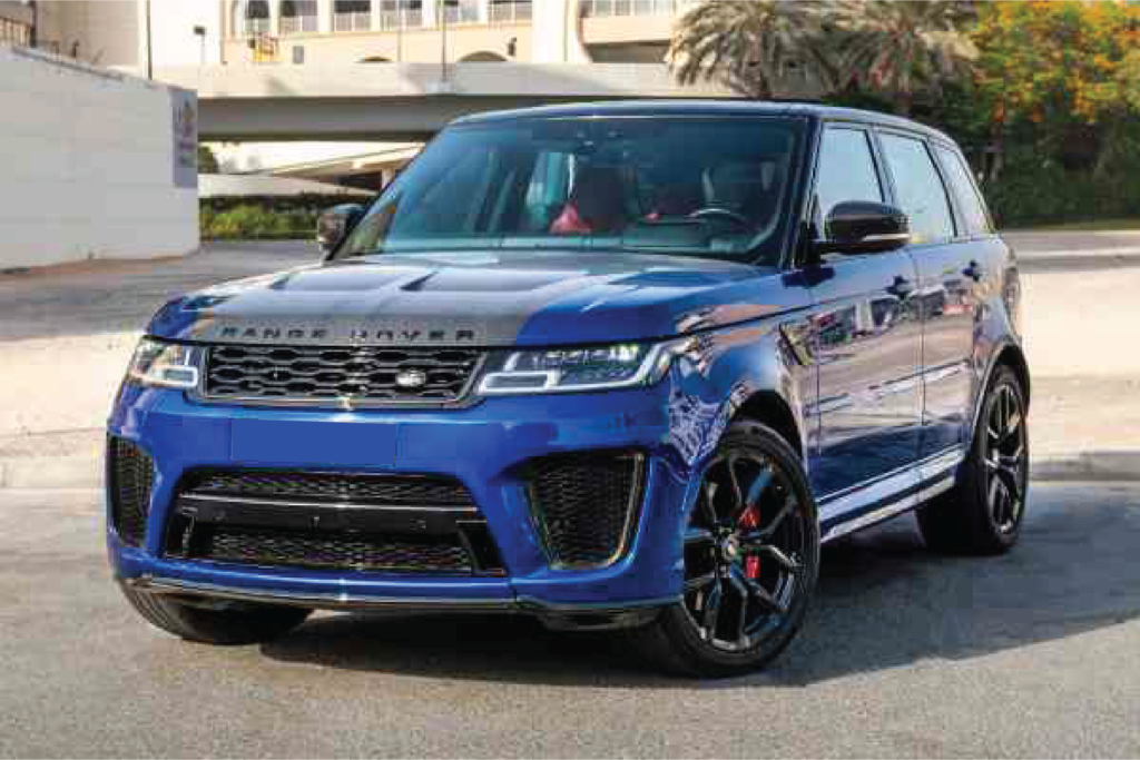 Rent Land Rover Range Rover Sport SVR 2021 in Dubai